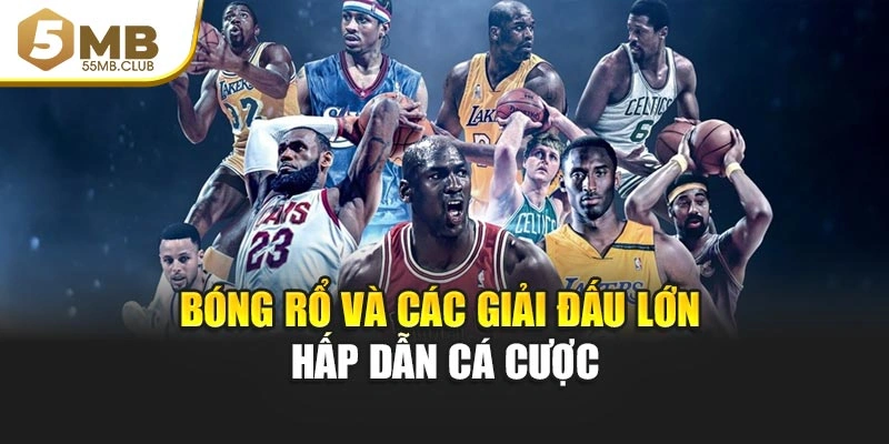 Bóng rổ và các giải đấu lớn hấp dẫn cá cược